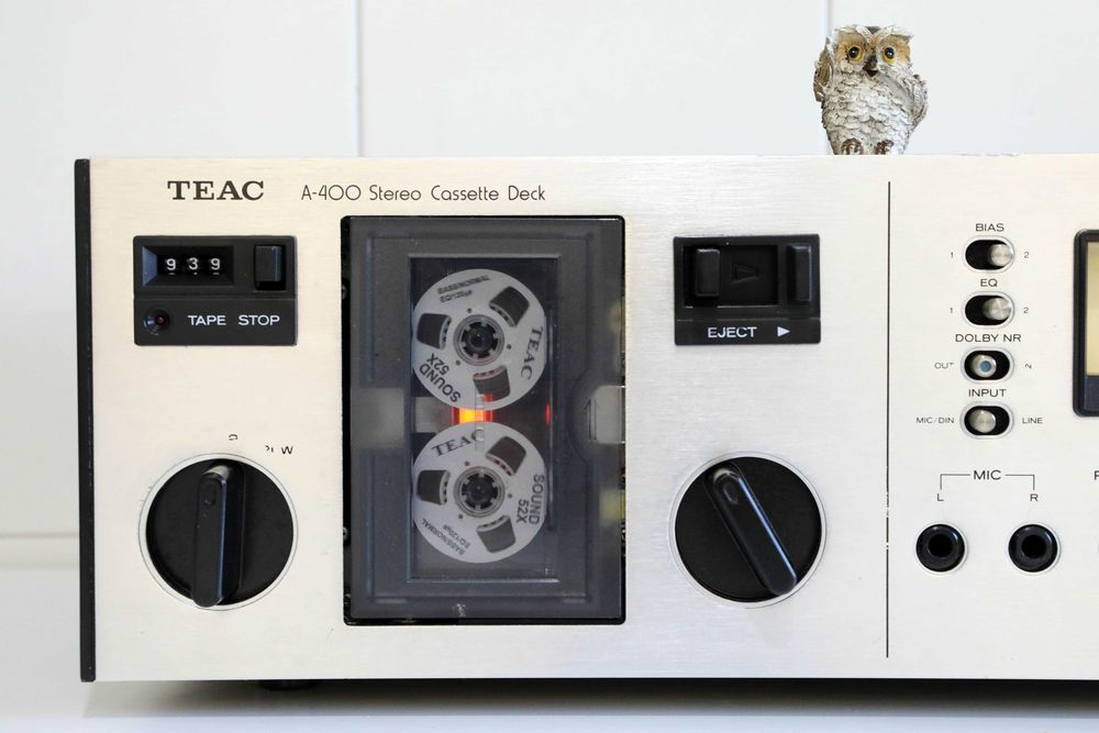 TEAC A-400 Tape Deck Cassetes