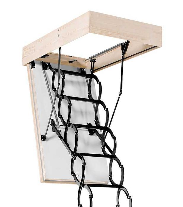 Сходи на горище (драбина) Oman, Bukwood. Утеплений люк.