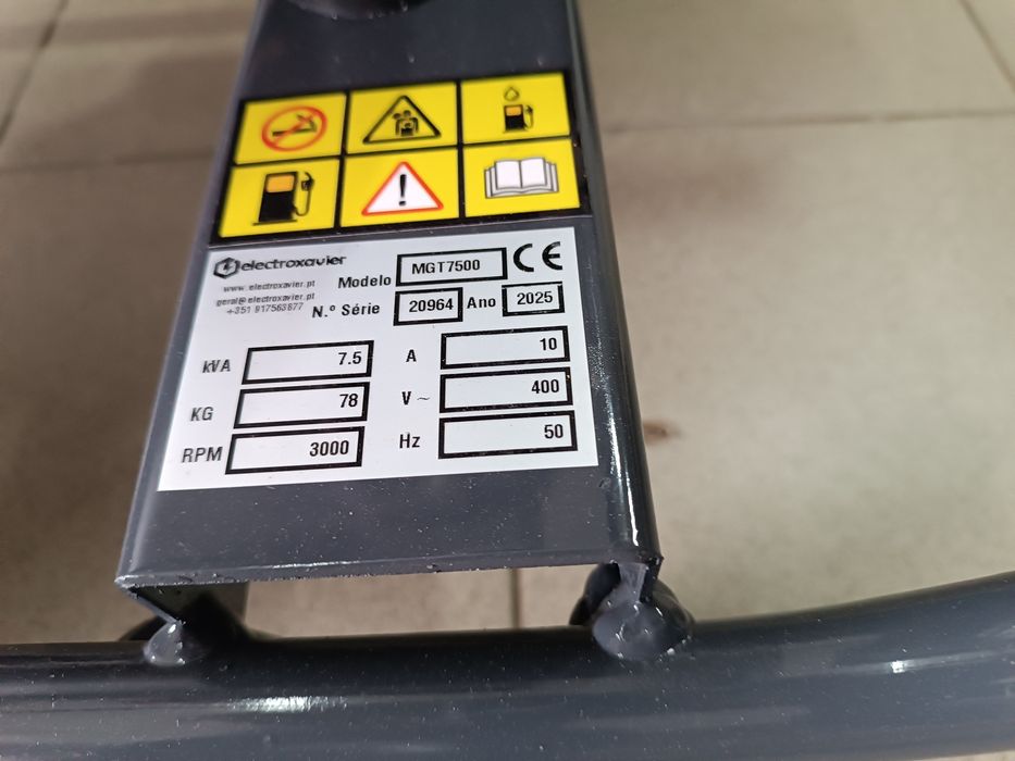 Gerador 7.5 kva trifásico