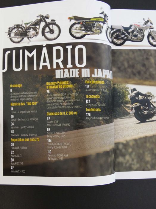 Revista Motociclismo História - Edição Especial Made in Japan