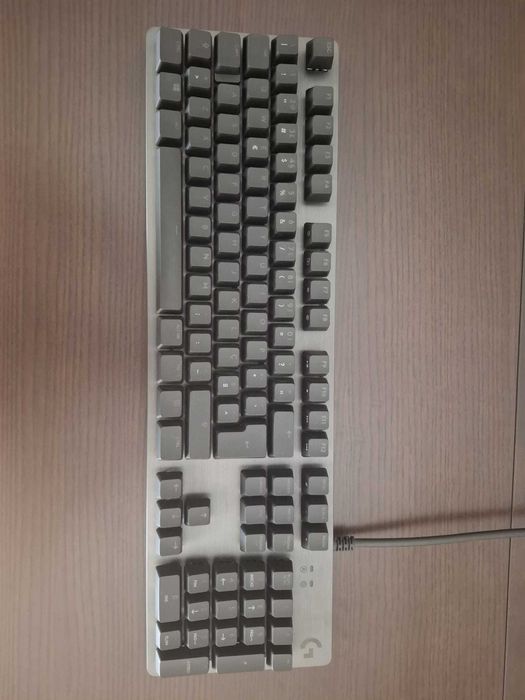 Teclado Gaming LOGITECH G512 Carbon (Mecânico - Português - Preto)