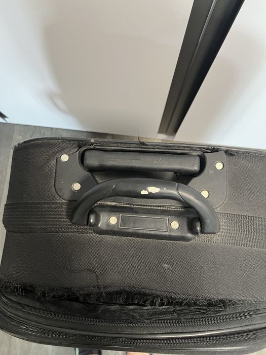 Чемодан Dunlop валіза велика чорна самовивіз