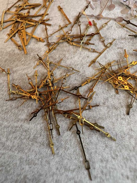 Wskazówki do zegarków naręcznych zestaw Vintage 1