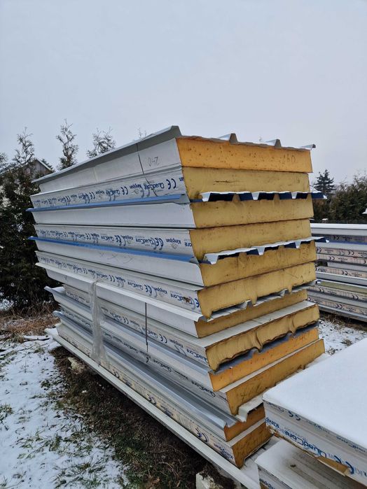 płyta warstwowa dachowa PUR/PIR 2 gatunek - WYPRZEDAŻ ZIMOWA!!!