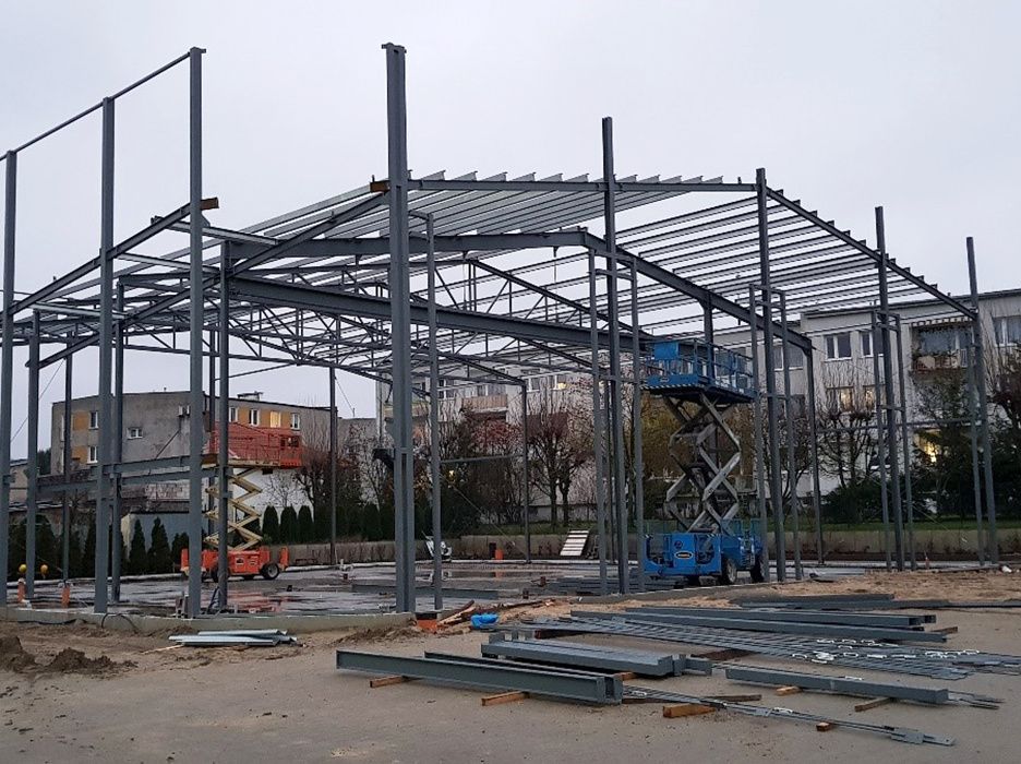Hala warsztatowa samochodów ciężarowych - Generalne Wykonawstwo