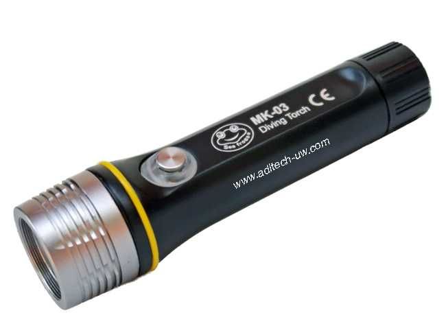 Ліхтарик Seafrogs MK-03 водонепроникний, дайвінг, Новий