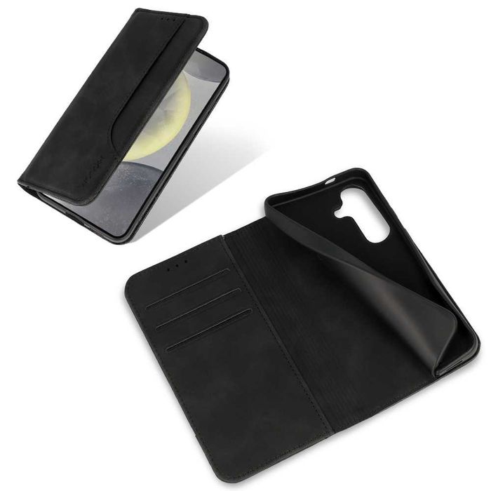 Etui Kabura Book do Oppo A78 5G + Szkło Hartowane