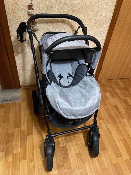 Дитяча коляска 3 в 1 Verdi Sonic Plus 06 Grey/Black