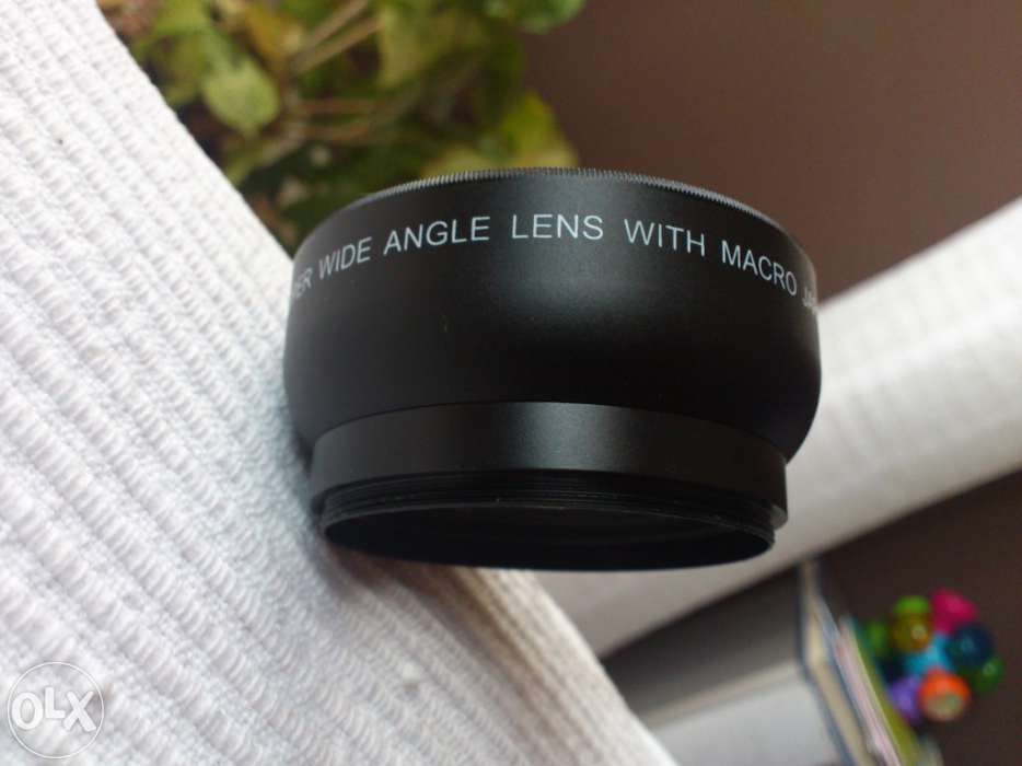 Lente Olho de peixe e Macro 52mm