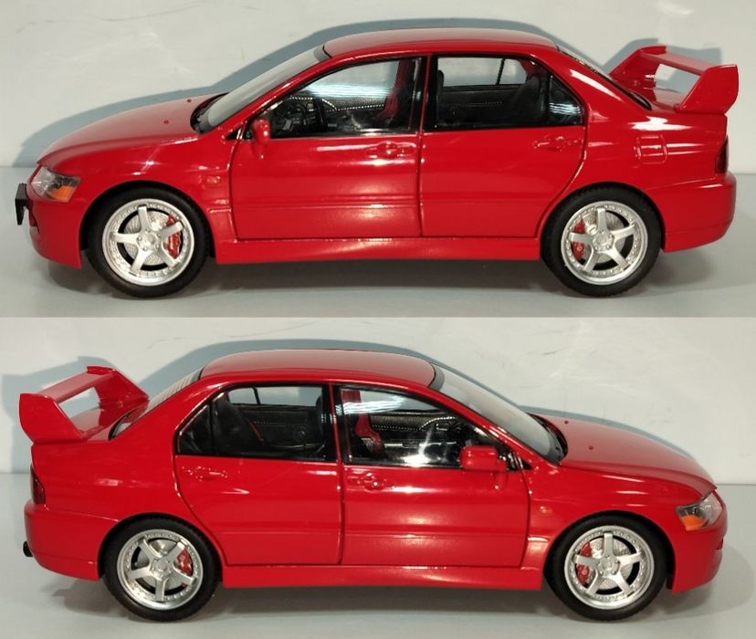 Mitsubishi Lancer Evolution IX модель 1:22 Jinlifang Металл звук