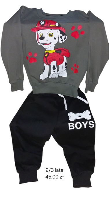 Komplet dresowy - rozmiar 2/3 lata