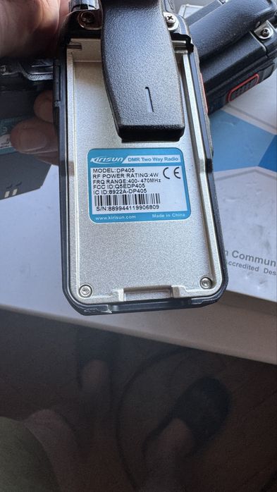 Продам dmr Kirisun dp405 uhf
