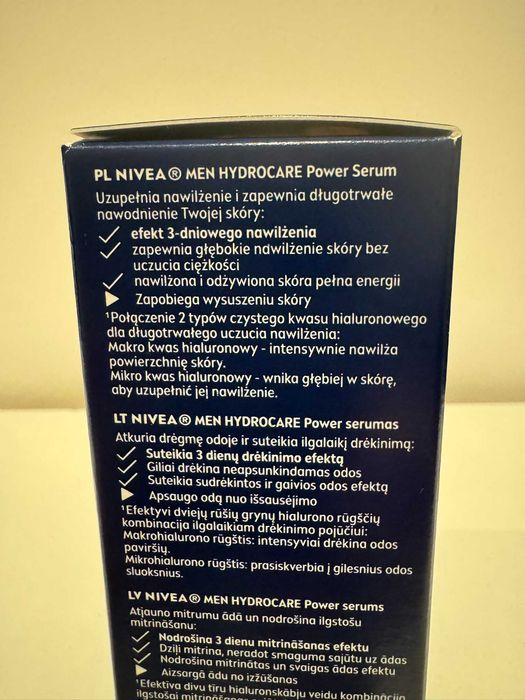 Nivea MEN Hydrocare Power Serum nowość!