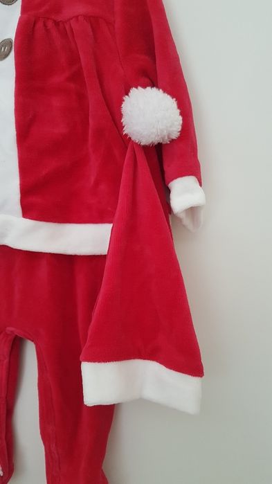 Fato Mãe Natal Menina 6meses