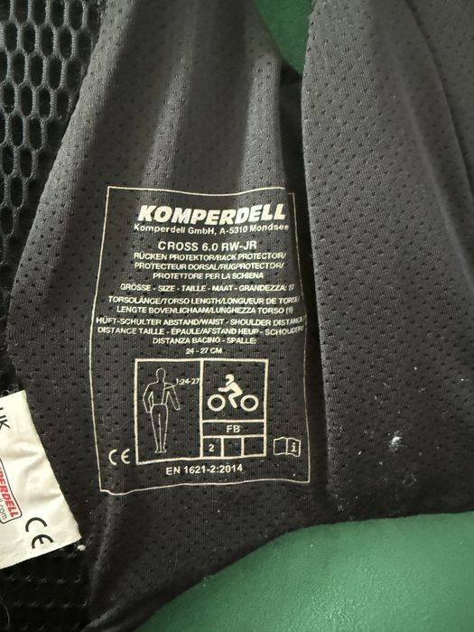 Kamizelka komperdell jazda konna level 2