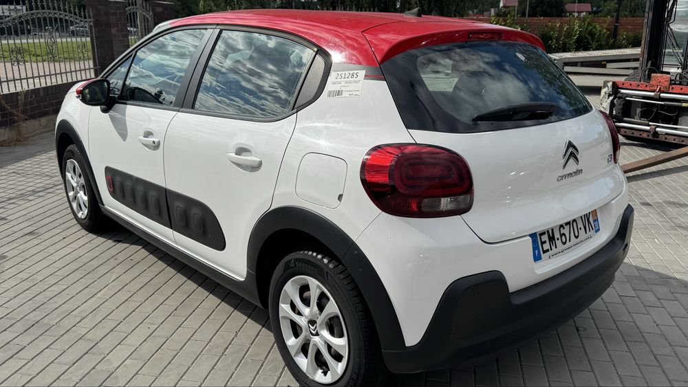Citroen c3 1.2 benzyna 2017