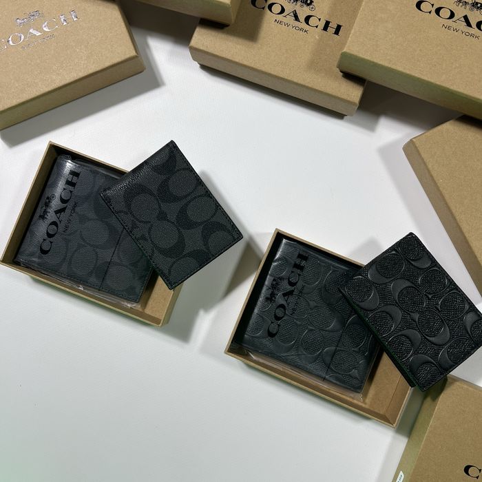 Гаманець Coach та візитниця коач кошелек подарунковий набір чоловіку