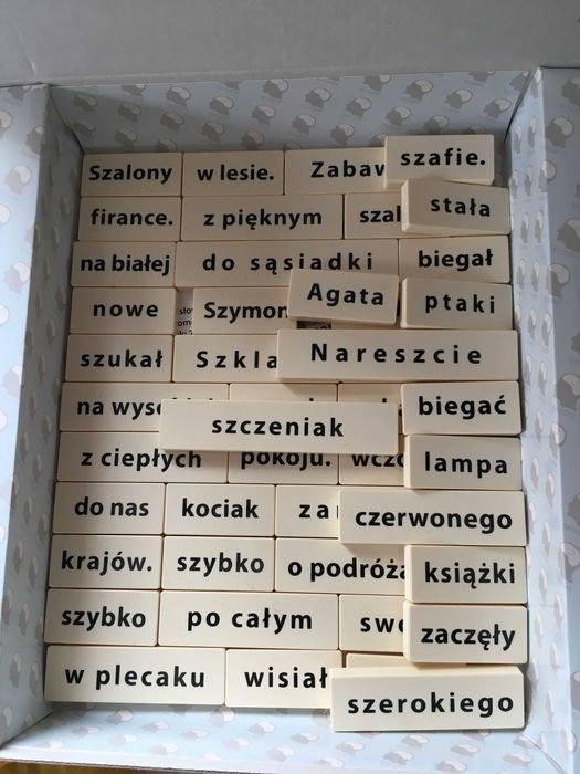 Gra planszowa Rozsypanka zdaniowa