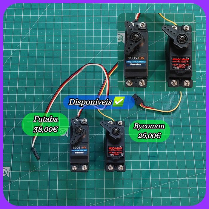Rc Modelismo comando, Arrancador Starter, Cachimbo, servo, chave
