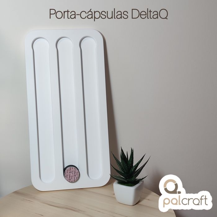 Porta cápsulas café Delta Q e Nespresso