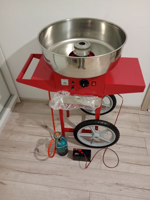 Nowa maszyna do waty na gaz i 12v