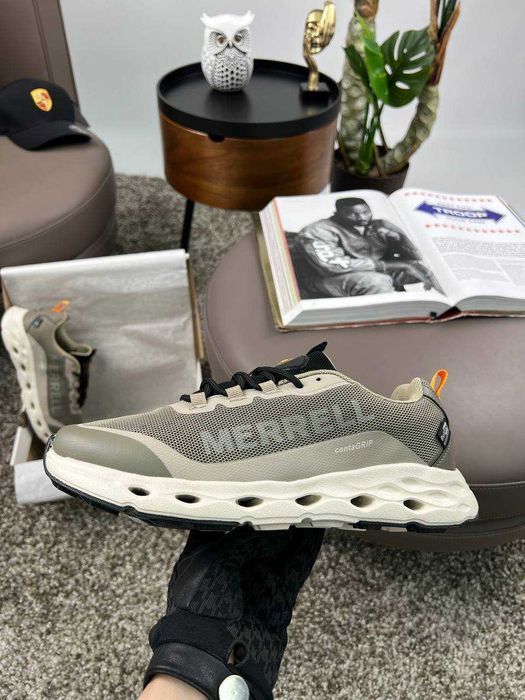 !SALE! Merrell Drainmaker XTR OutDry Waterproof Beige Olive 41 42 43 44 45
