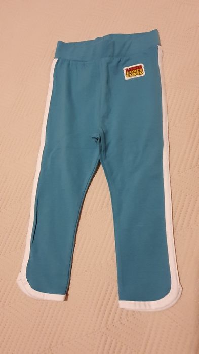 Legginsy cocodrillo roz. 98 turkusowe (nowe!)