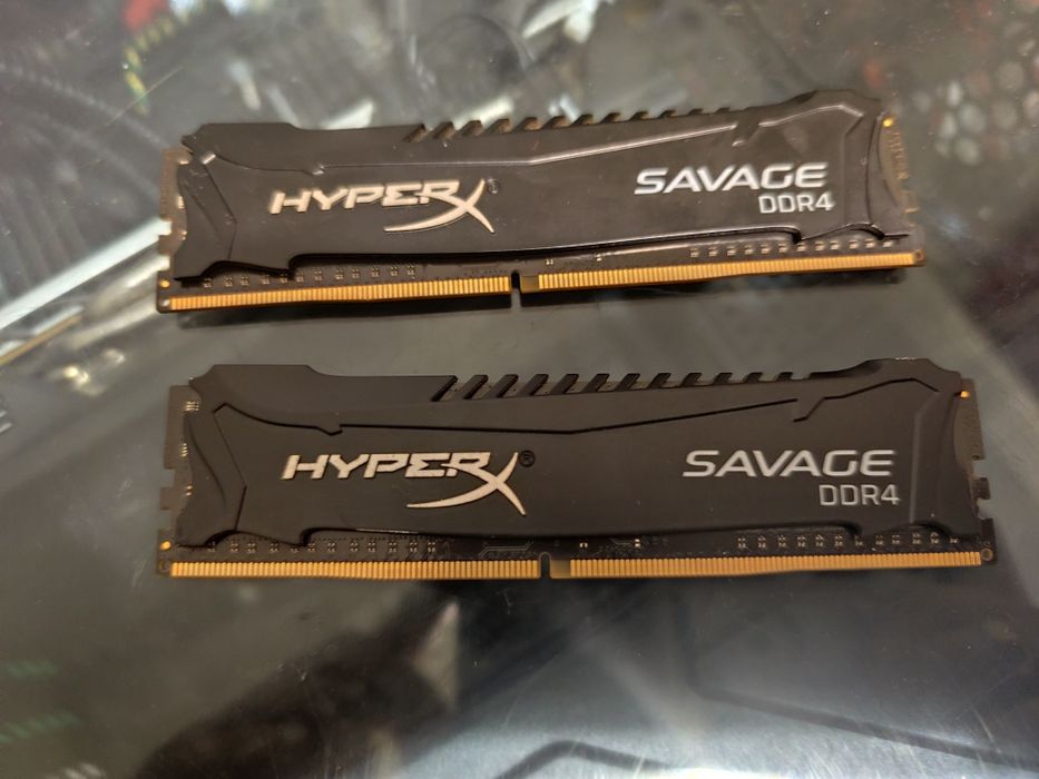 ОЗУ DDR4 Kingston 8gb  ( kit 2*4) 3000mhz