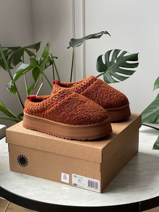 ‼️Жіночі унікальні UGG Tazz Slipper Heritage Braid Hardwood 1143976-HW