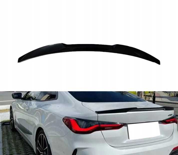Lotka Spoiler Spojler BMW G22 G82 CZARNY POŁYSK / CARBON