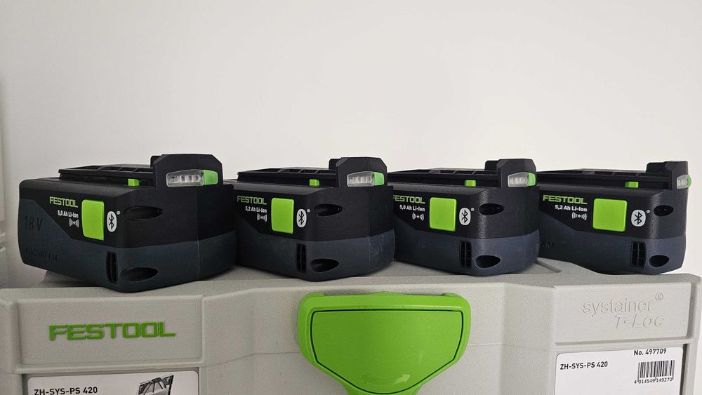 NOWE Akumulatory FESTOOL BP-18 Li 5,0 - Nr.577660