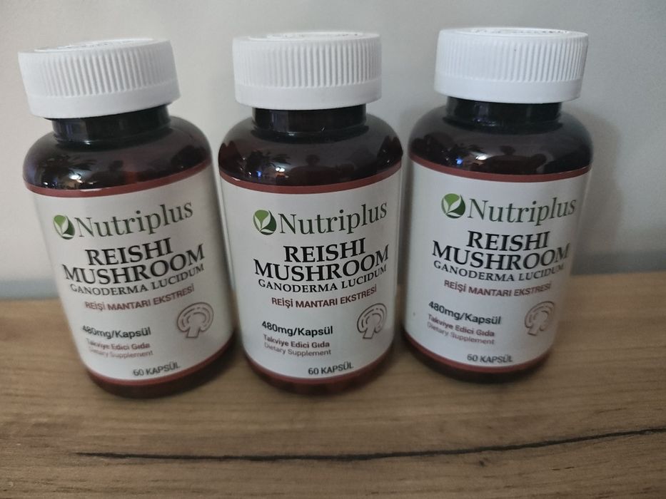 Grzybki Reishi Nutriplus Farmasi, 180szt