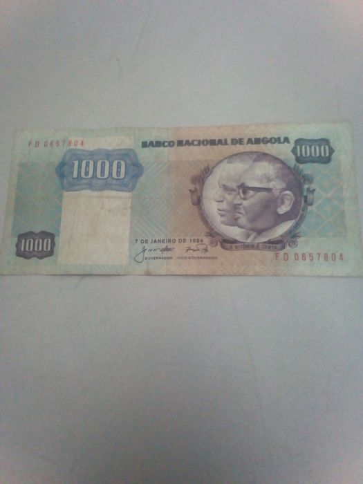 Nota de 1000 Kwanzas434321943713566722