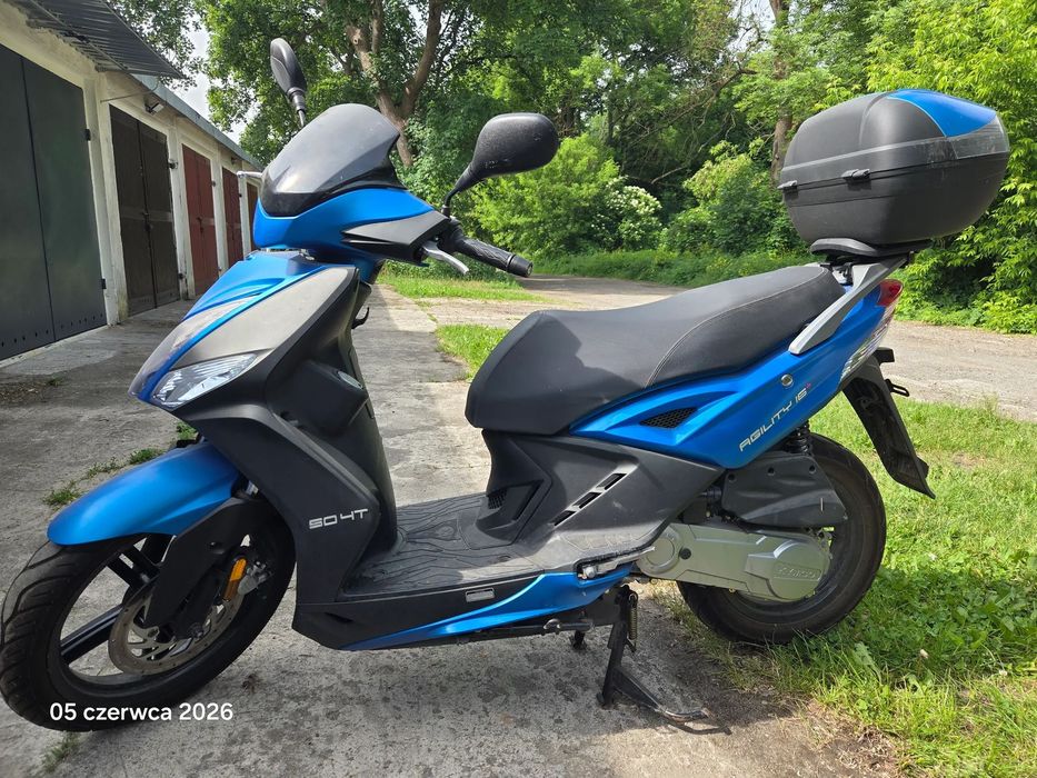 Kymco Agility Pierwszy właściciel, kupiony w salonie, garażowany