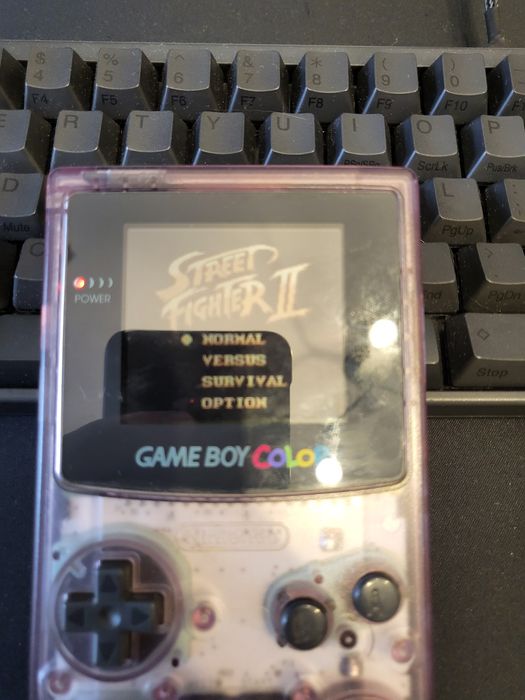Street fighter II gameboy color