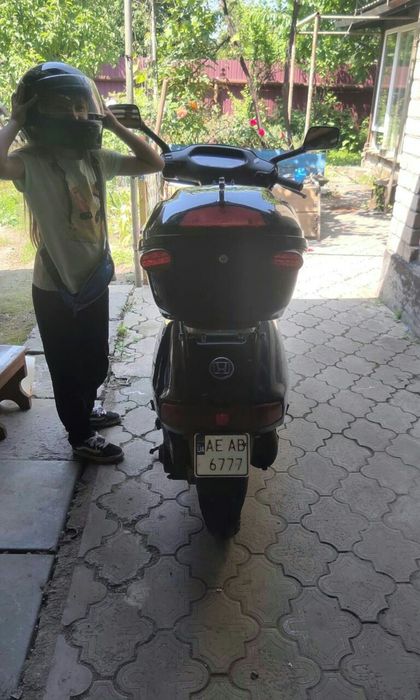 HONDA Liad af 20 Скутер  Мопед  на гос.номерах.