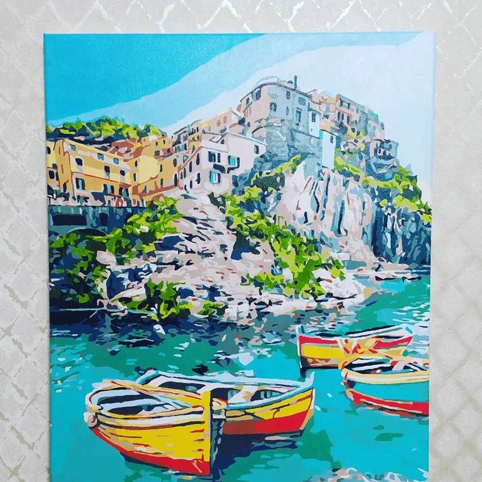 Картина готова по номерах