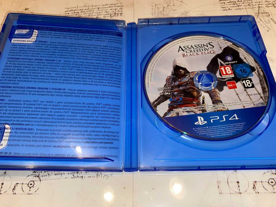 Assassins Creed IV Balck Flag polska wersja bez rys