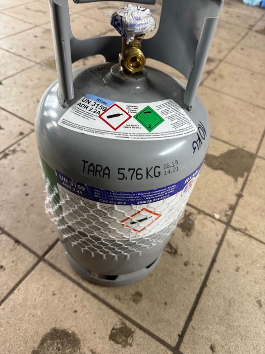 butla po czynniku R 134a