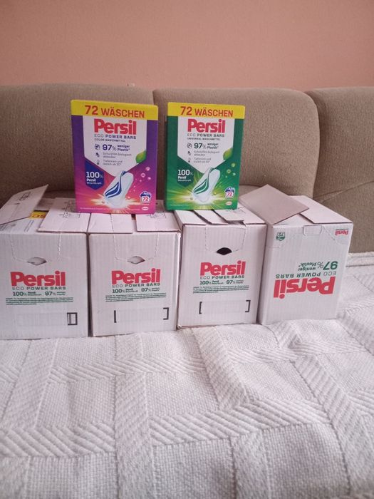 Proszki,kapsulki do prania z niemiec