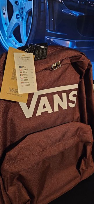 Plecak Vans Bordo Orginalny