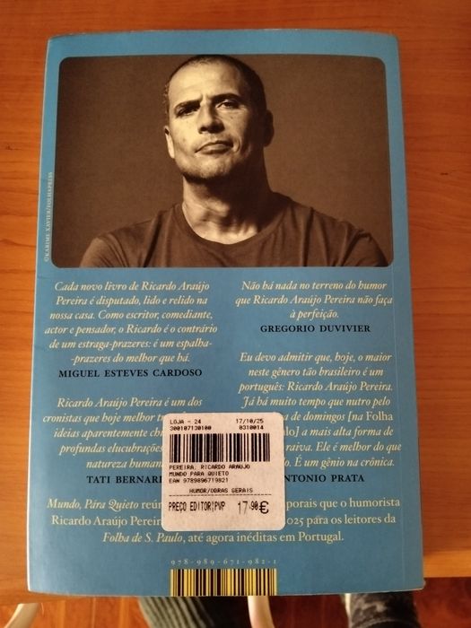 Livro Ricardo Araújo Pereira