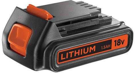 Аккум. 18V (В) 1,5Ач/2Ач для электроинструмента Black+Decker