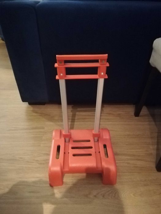 Trolley de criança para levar a mala da escola por 10€.