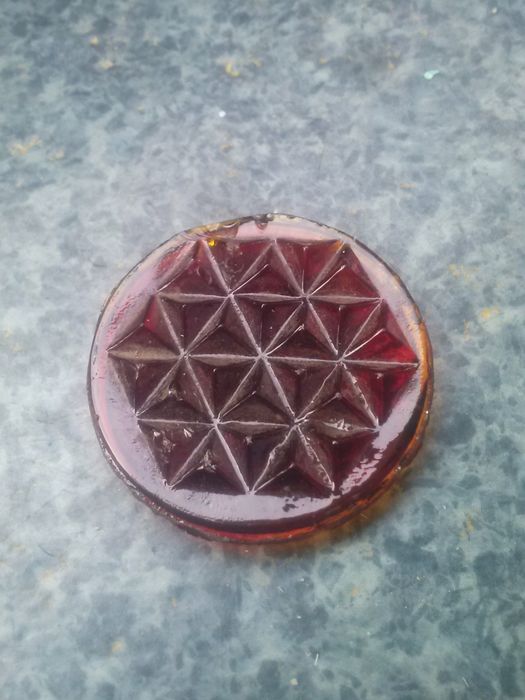 Stary przedwojenny odblask