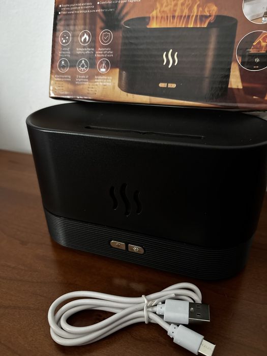 Difusor de Aromas com Efeito Lareira NOVO