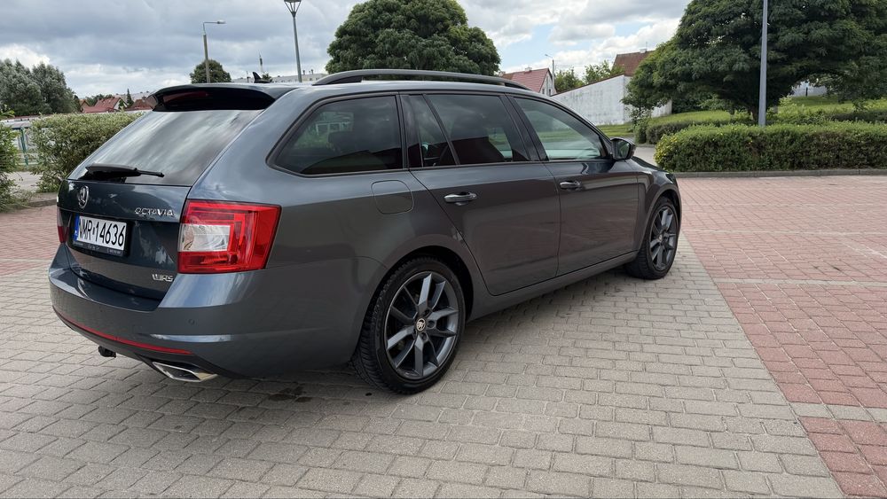 Skoda octavia vrs rok 2015 silnik 2.0 diesel manual ladna zamiana