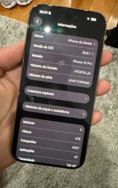 Iphone 15 Pro - 128Gb