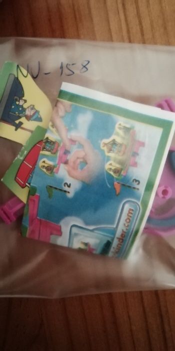 Bonecos Coleção Kinder