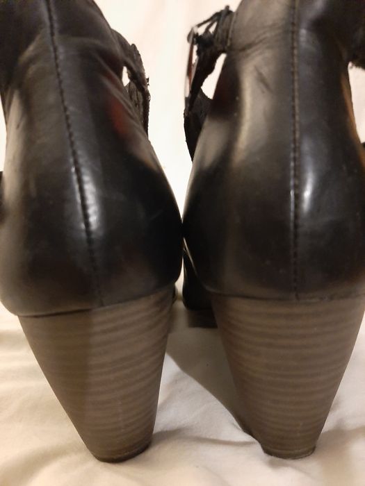 pantofelki damskie, czarne, Tamaris